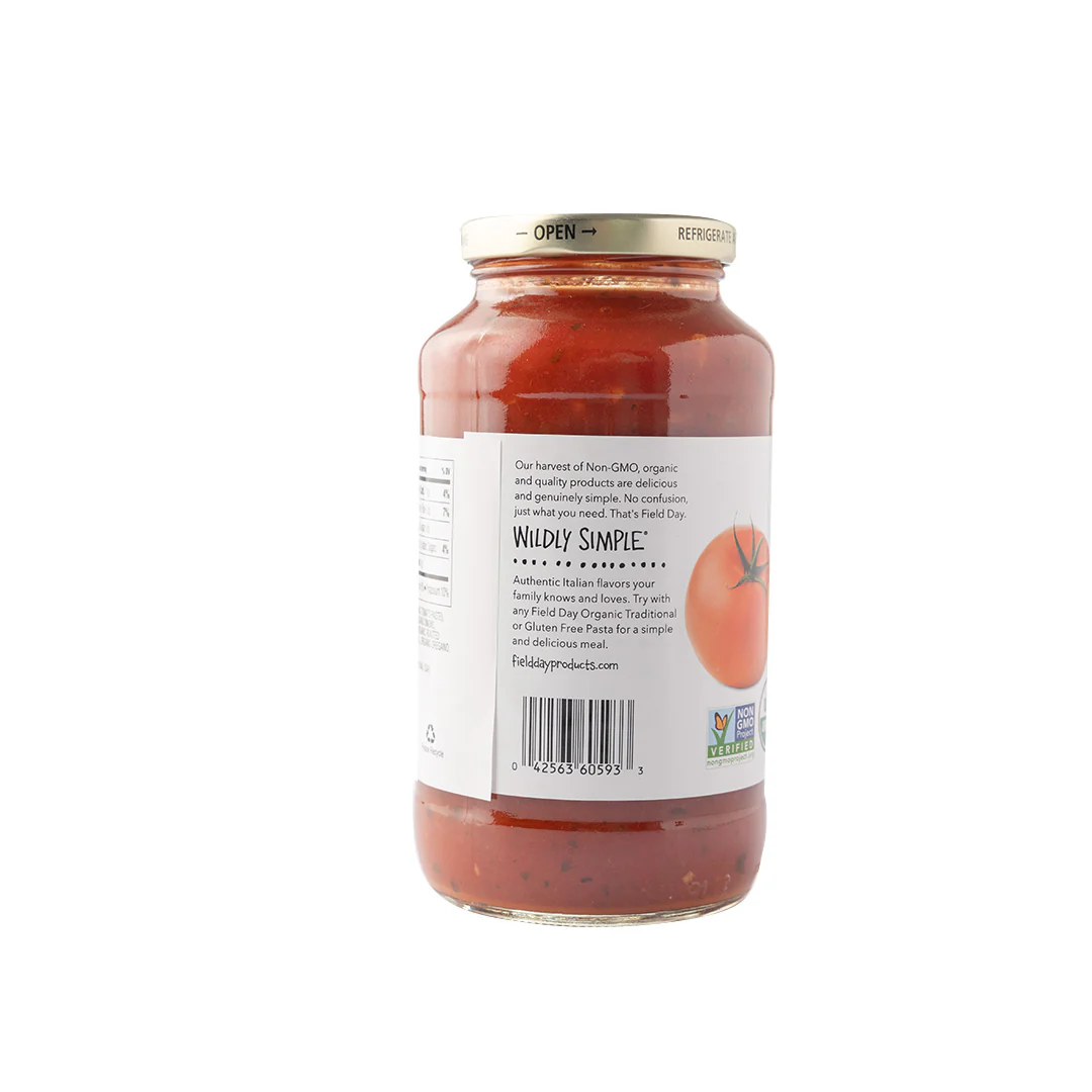 Field Day Organic Marinara Pasta Sauce 680g - Image 3