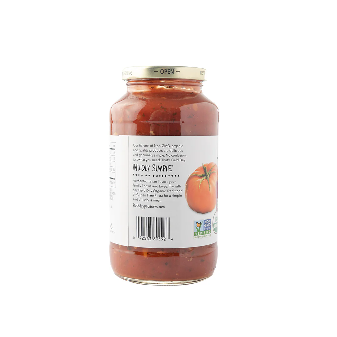 Field Day Organic Roasted Garlic Pasta Sauce 680g - Image 3