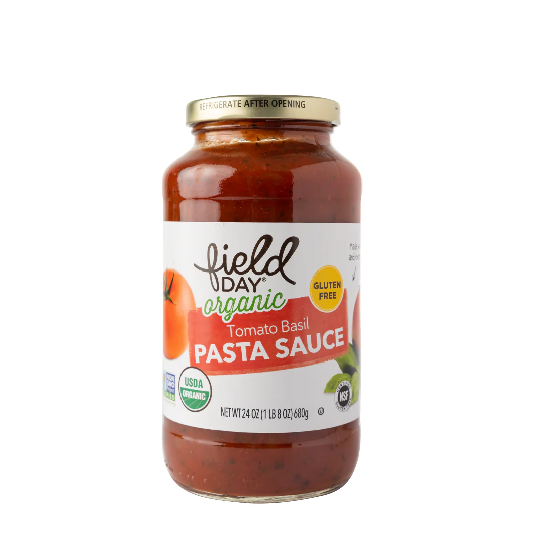Field Day Organic Tomato Basil Pasta Sauce 680g