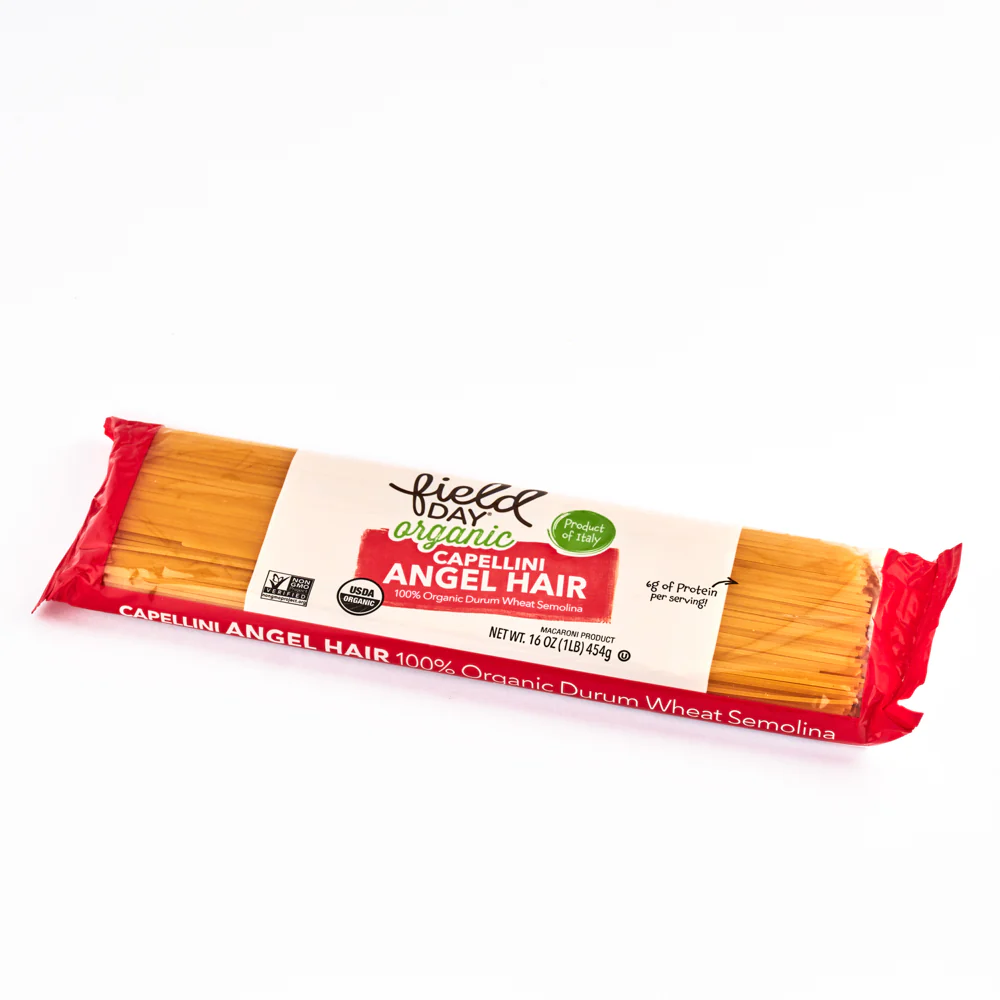 Field Day Organic Traditional Capellini Angel Hair 454g
