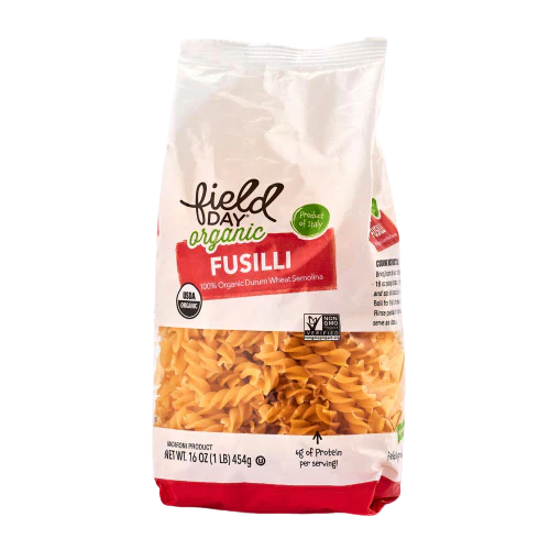 Field Day Organic Traditional Fusilli 454g
