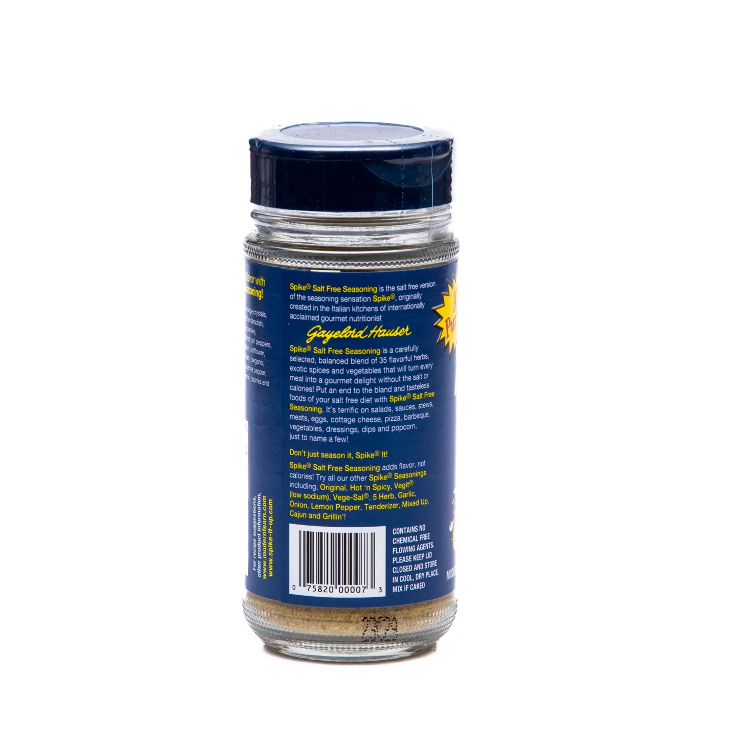 Gayelord Hauser's All Purpose Salt Free Spike Seasoning 54g - Image 3