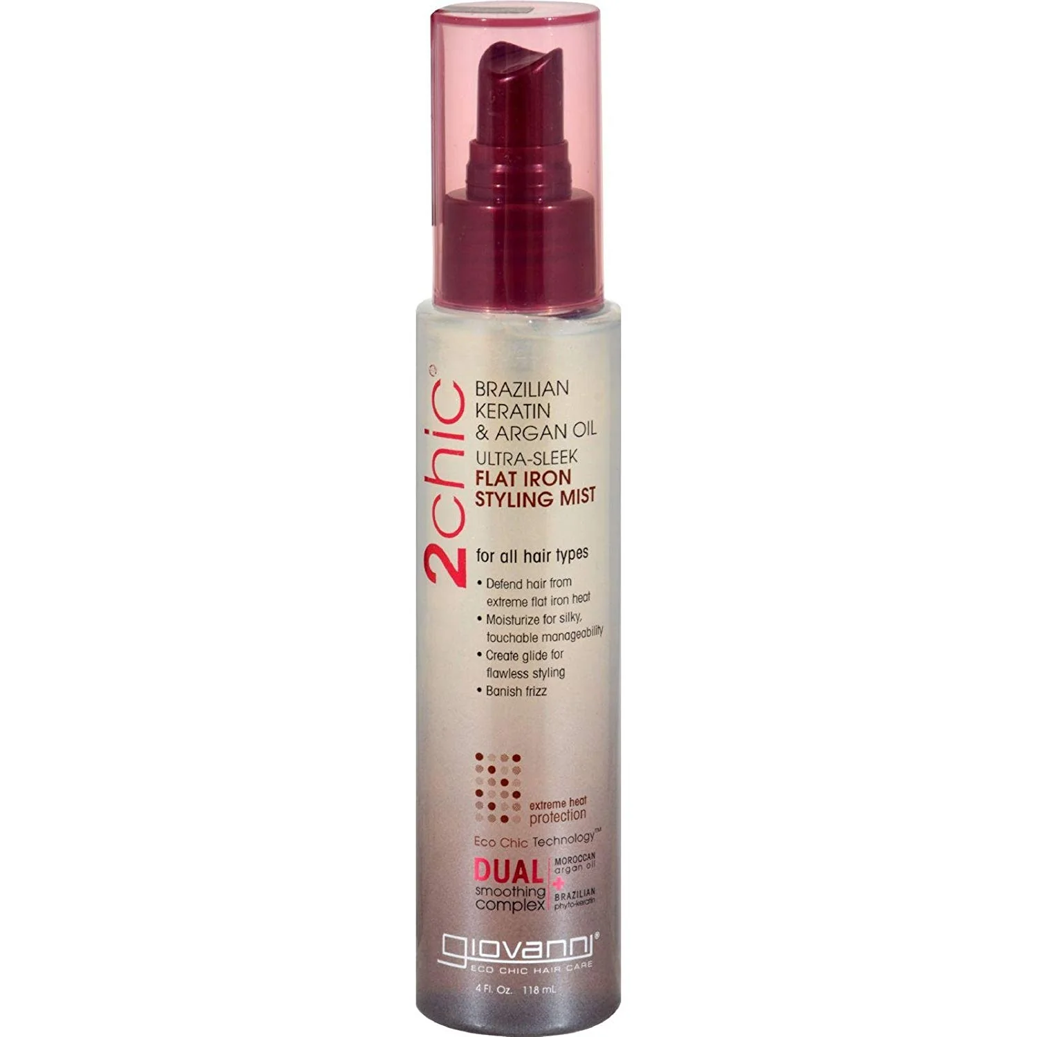 Giovanni Ultra-Sleek Flat Iron Mist 118ml