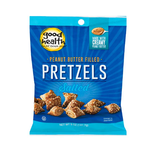 Good Health Peanut Butter Filled Pretzels Salted 142g