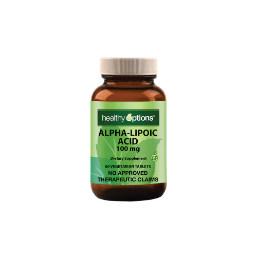 Healthy Options Alpha-Lipoic Acid 100mg 60 Tablets