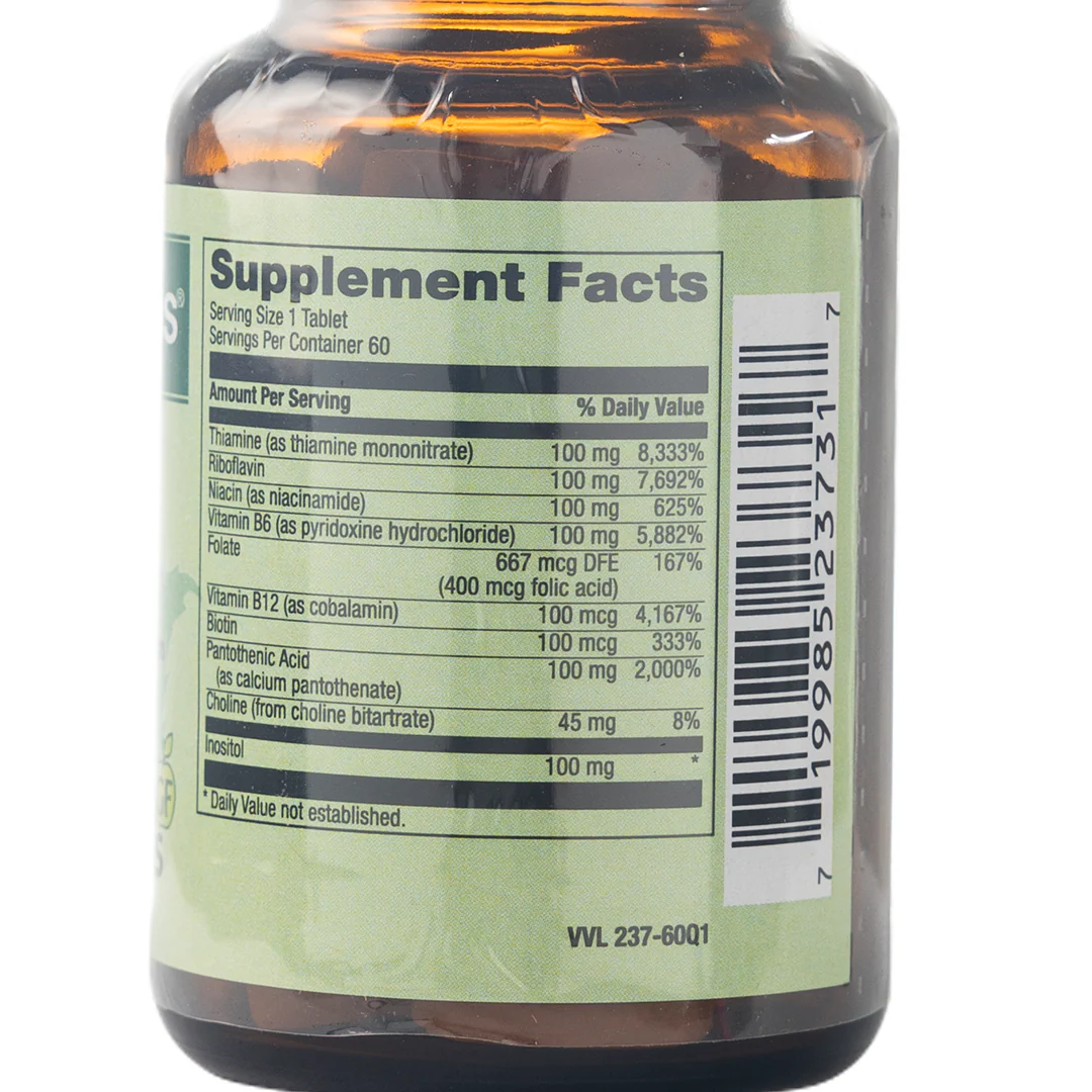 Healthy Options B-100 60 Vegan Tablets - Image 2