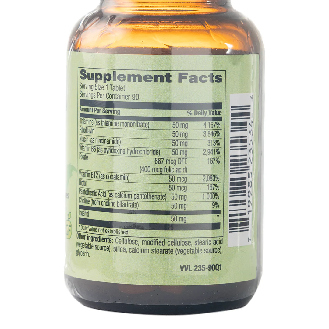 Healthy Options B-50 90 Vegan Tablets - Image 2