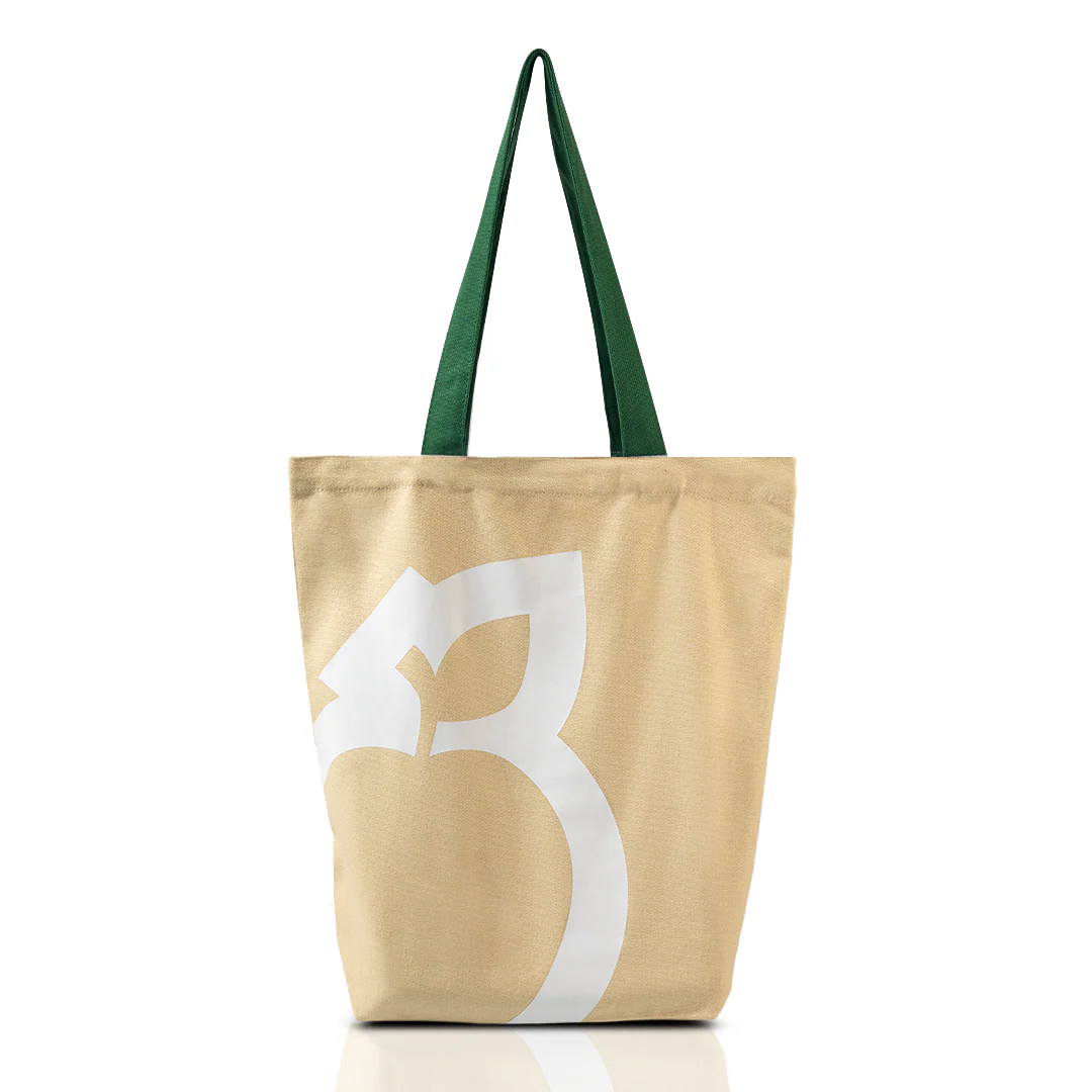 Healthy Options Beige Tote Bag - Team Keto Friendly - Image 2