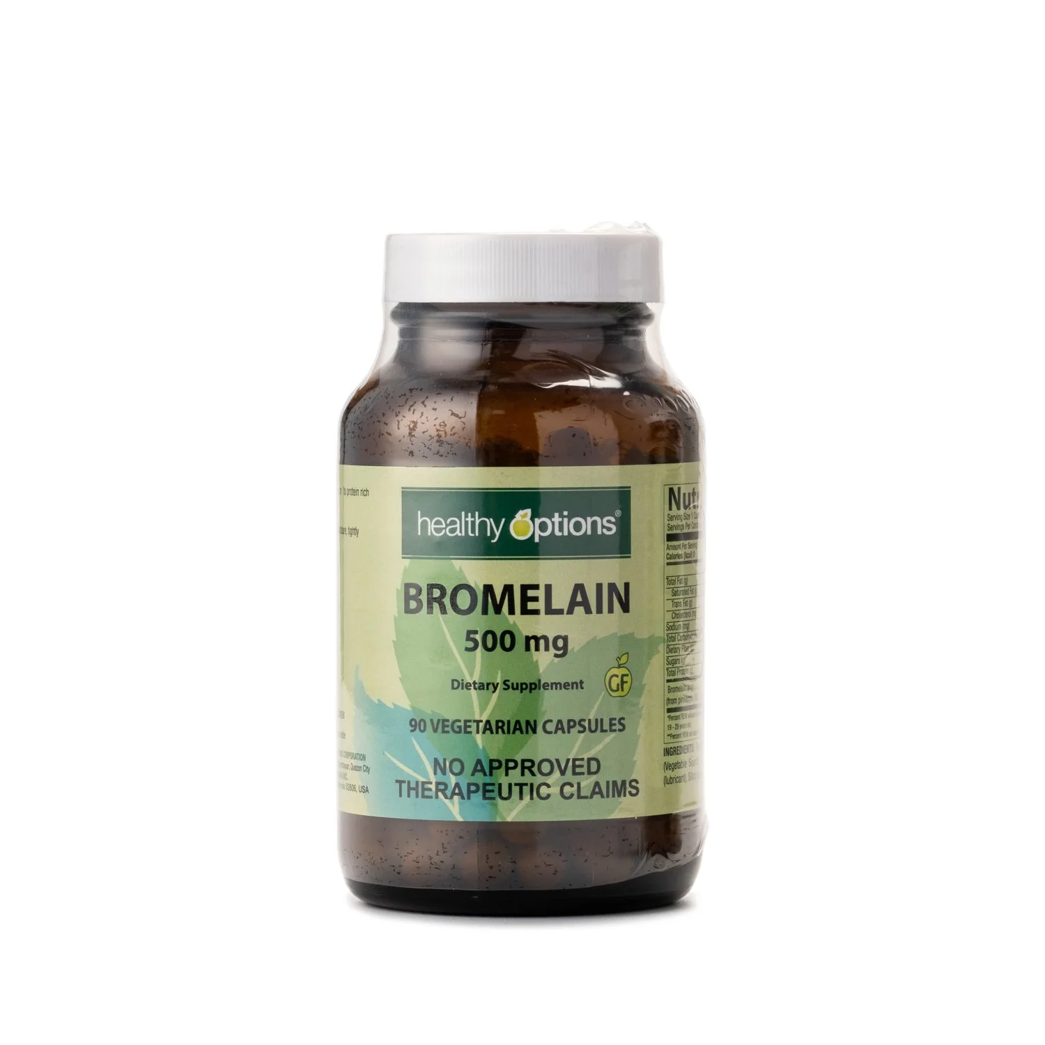 Healthy Options Bromelain 500mg 90 Capsules