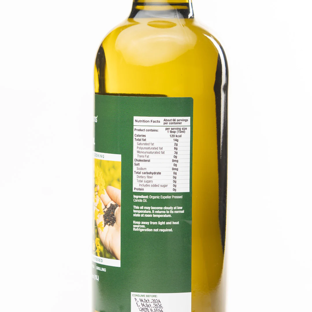 Healthy Options Canola Oil 1L - Image 2