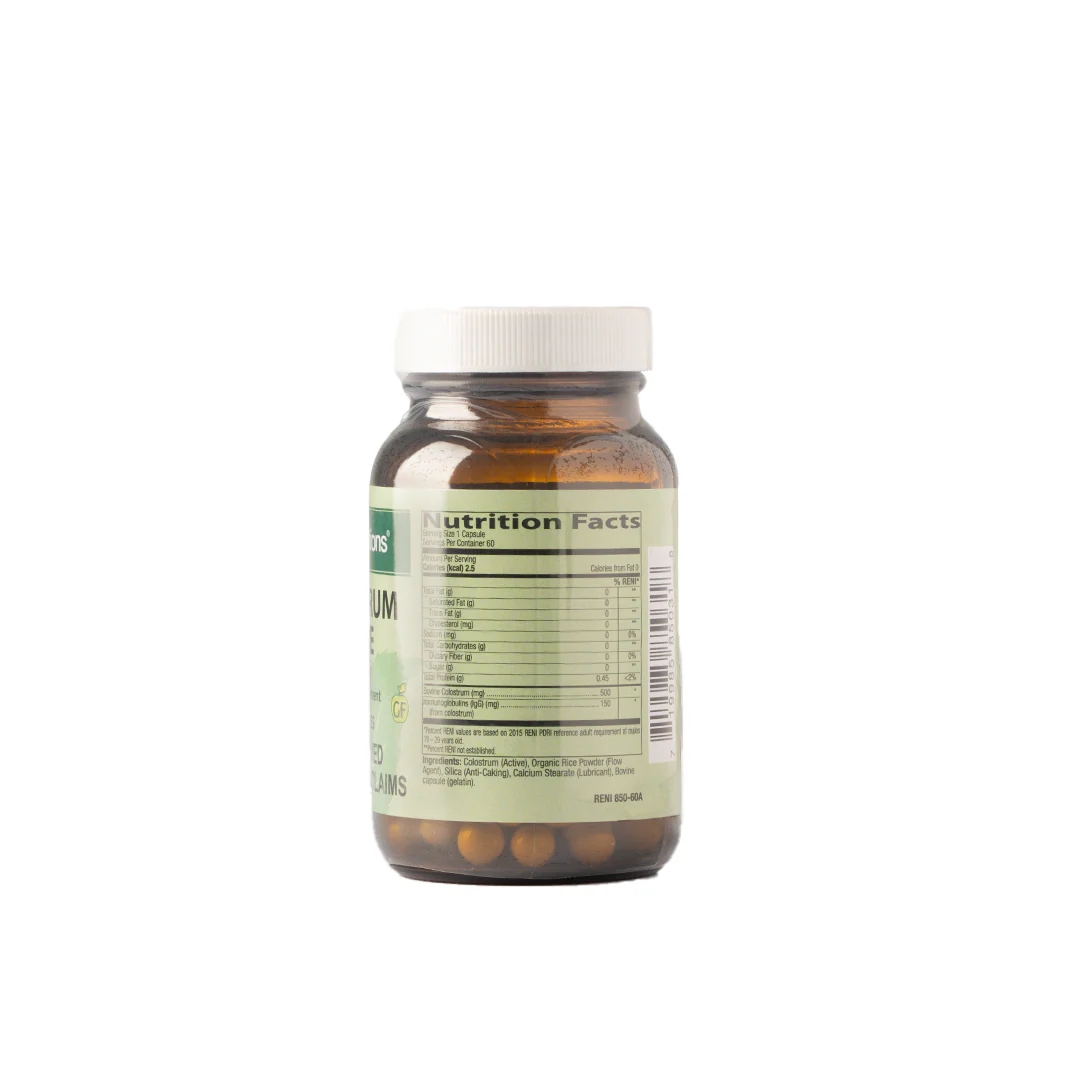 Healthy Options Colostrum with IgG 60 Capsules - Image 3
