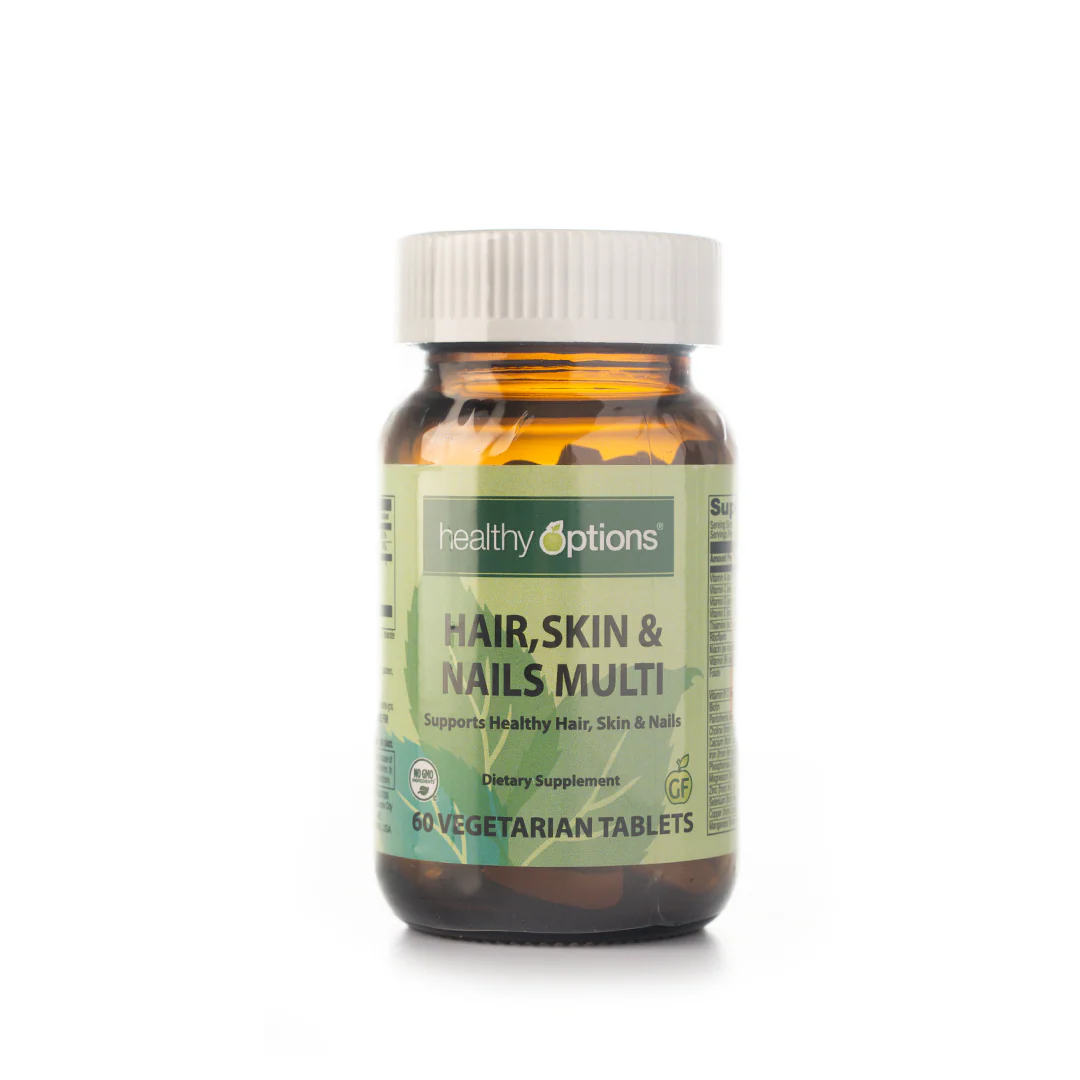 Healthy Options Hair, Skin & Nails Multi 60 Vegetarian Tablets