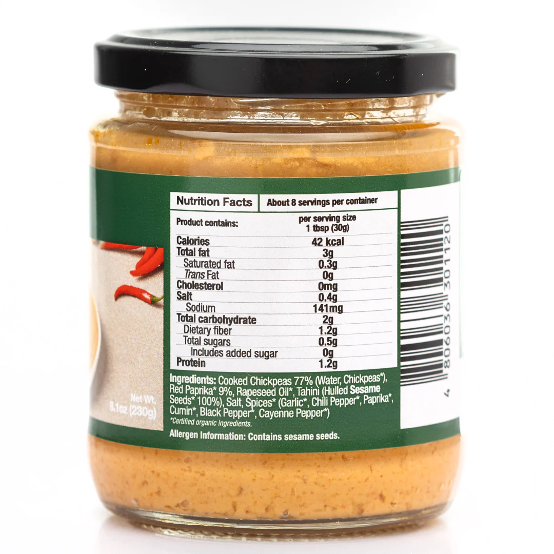 Healthy Options Hummus with Paprika 230g - Image 2