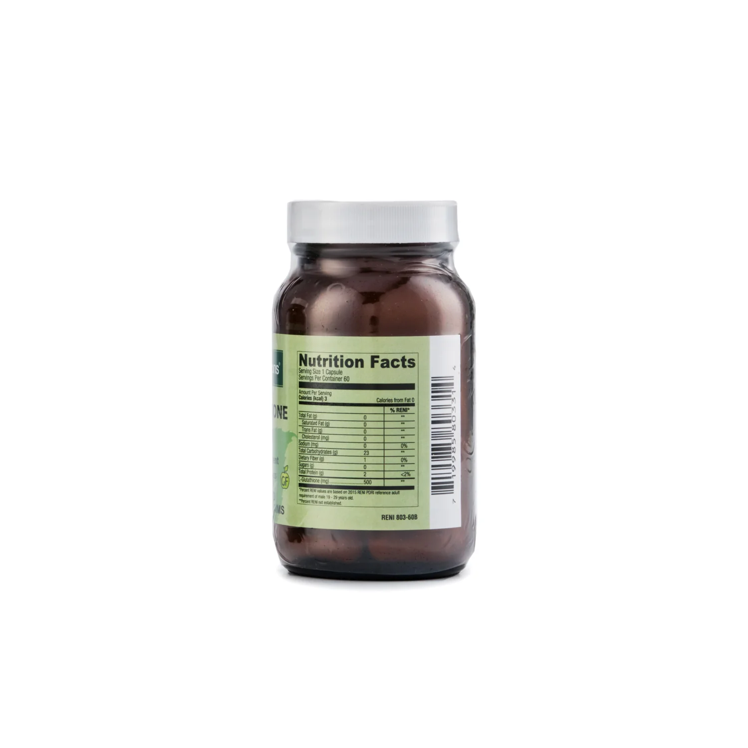 Healthy Options L-Glutathione 500mg 60 Capsules - Image 2