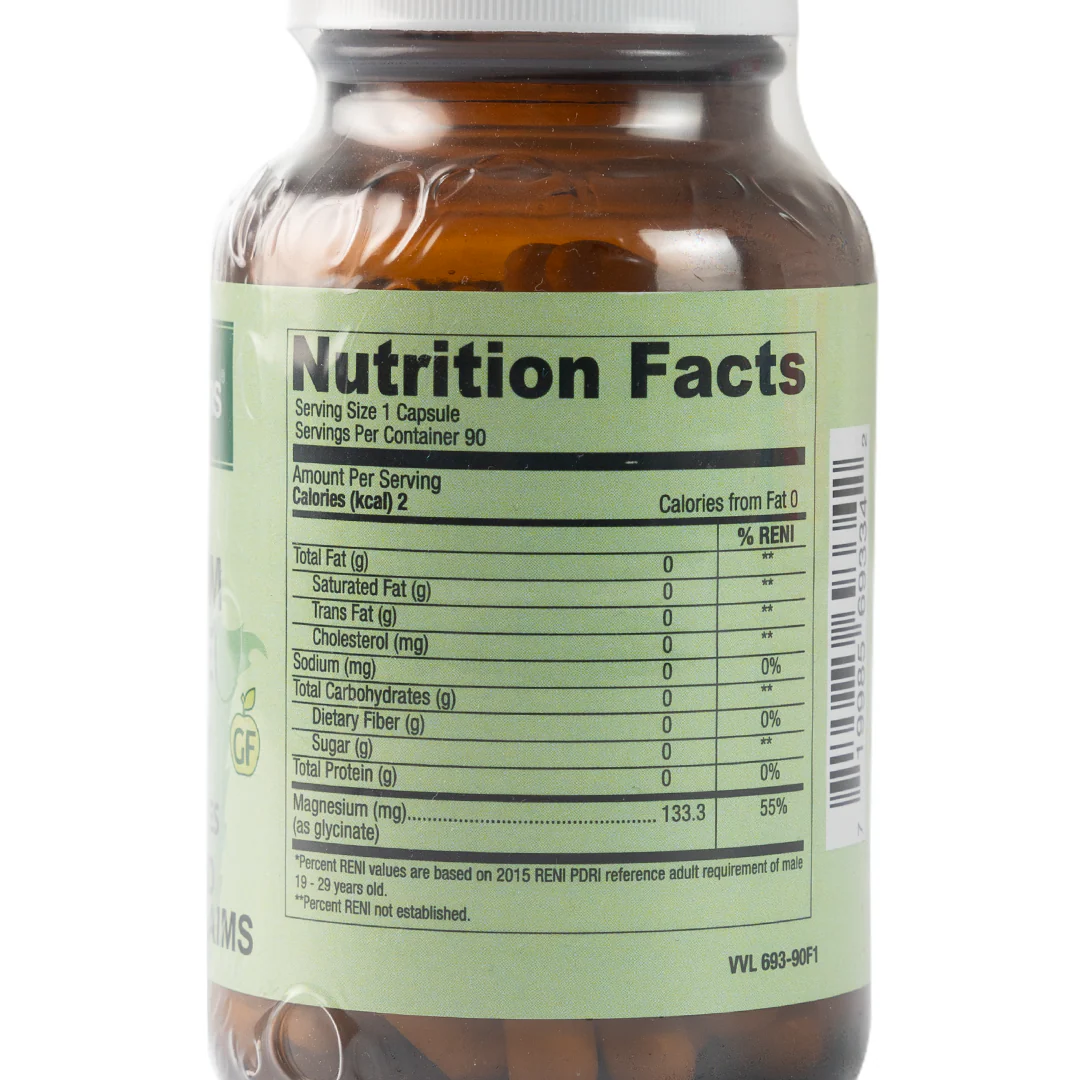 Healthy Options Magnesium Glycinate 90 Capsules - Image 2