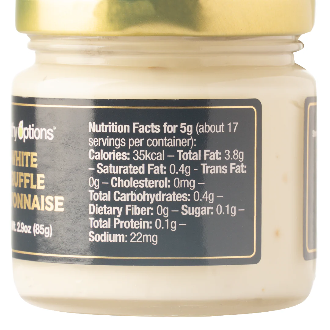 Healthy Options Mayonnaise with White Truffle 85g - Image 2