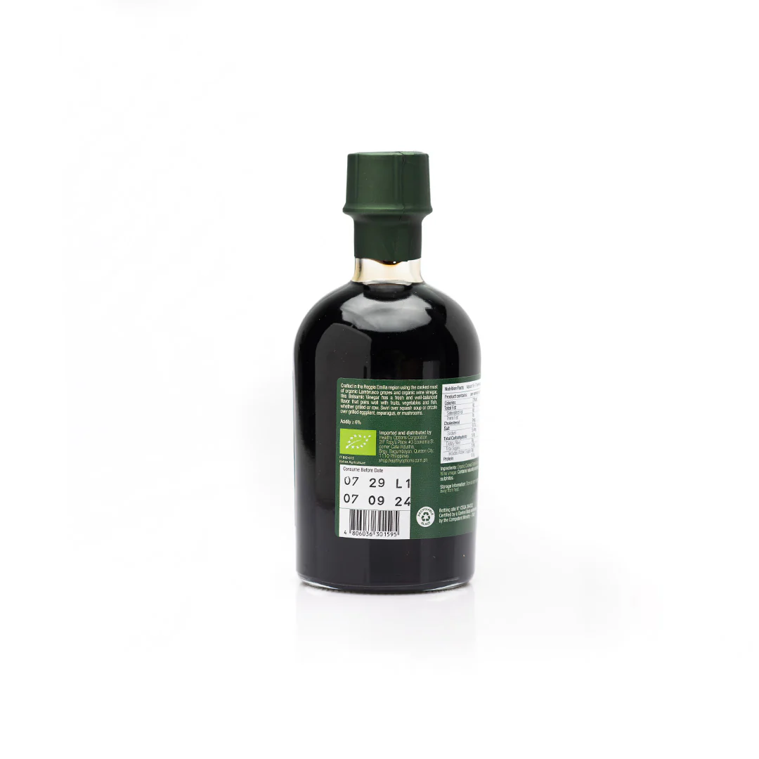 Healthy Options Organic Balsamic Vinegar of Modena 250ml - Image 3