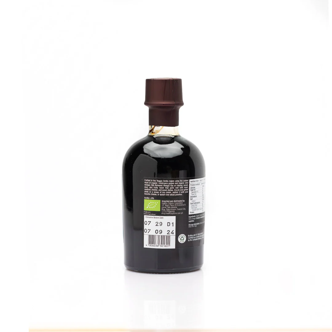 Healthy Options Organic Balsamic Vinegar of Modena 250ml - Image 3