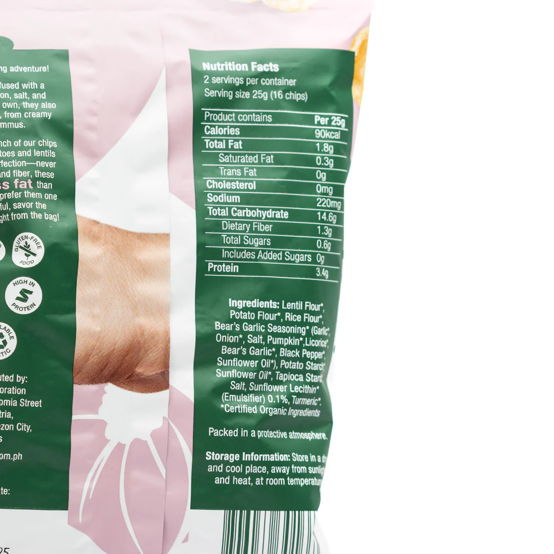 Healthy Options Organic Cloud Bites Garlic 50g - Image 2