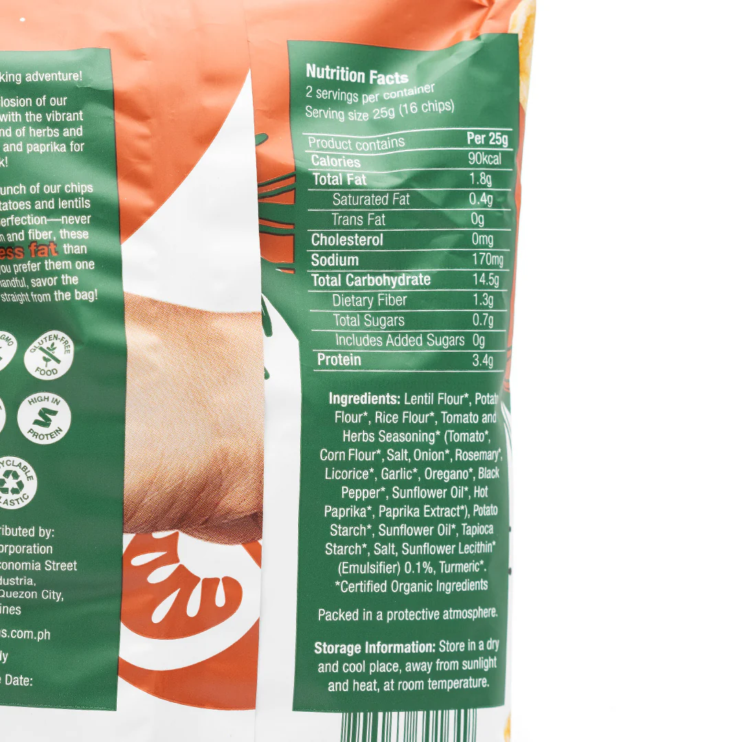 Healthy Options Organic Cloud Bites Tomato and Herbs 50g - Image 2