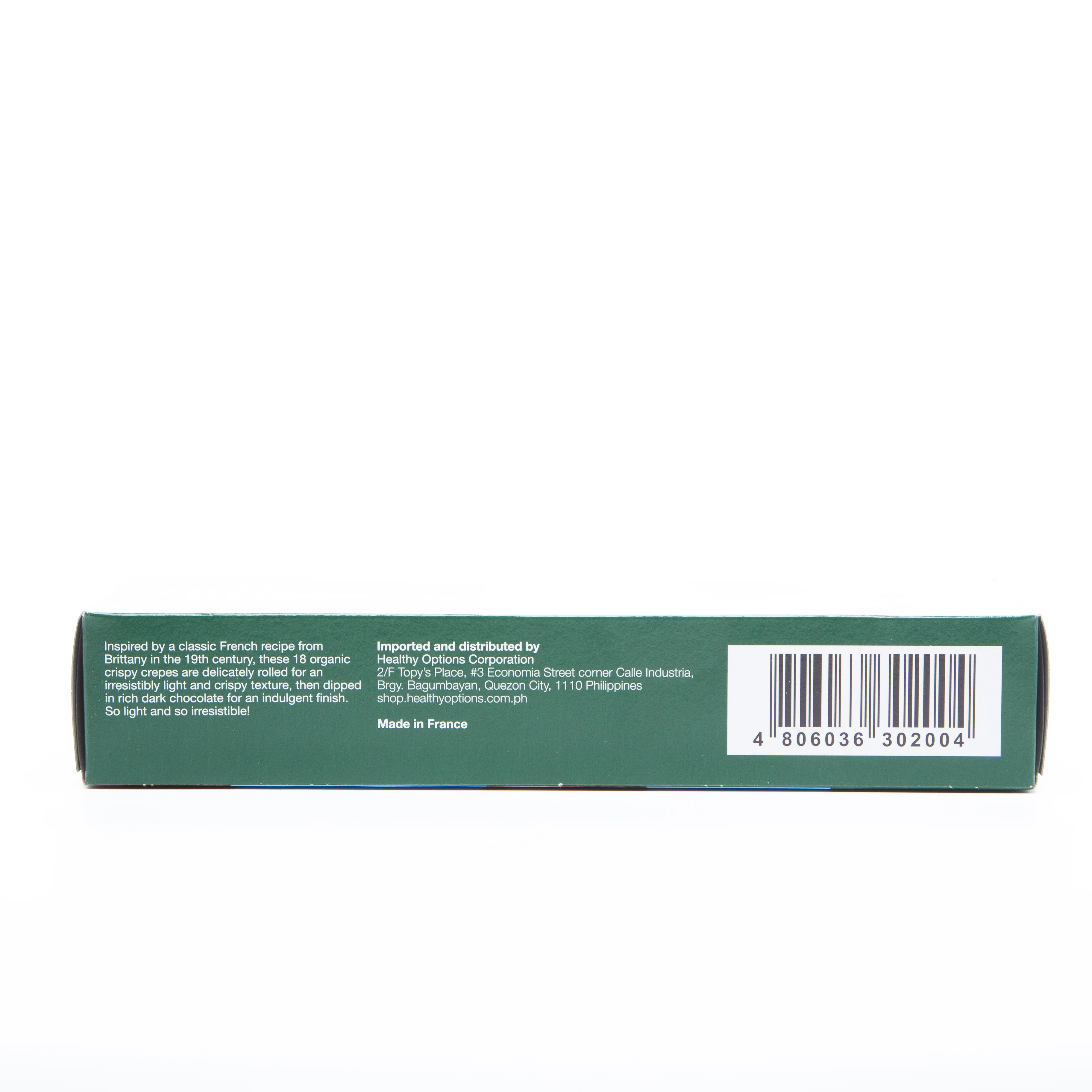 Healthy Options Organic Dark Chocolate Crispy Crepes 90g - Image 3