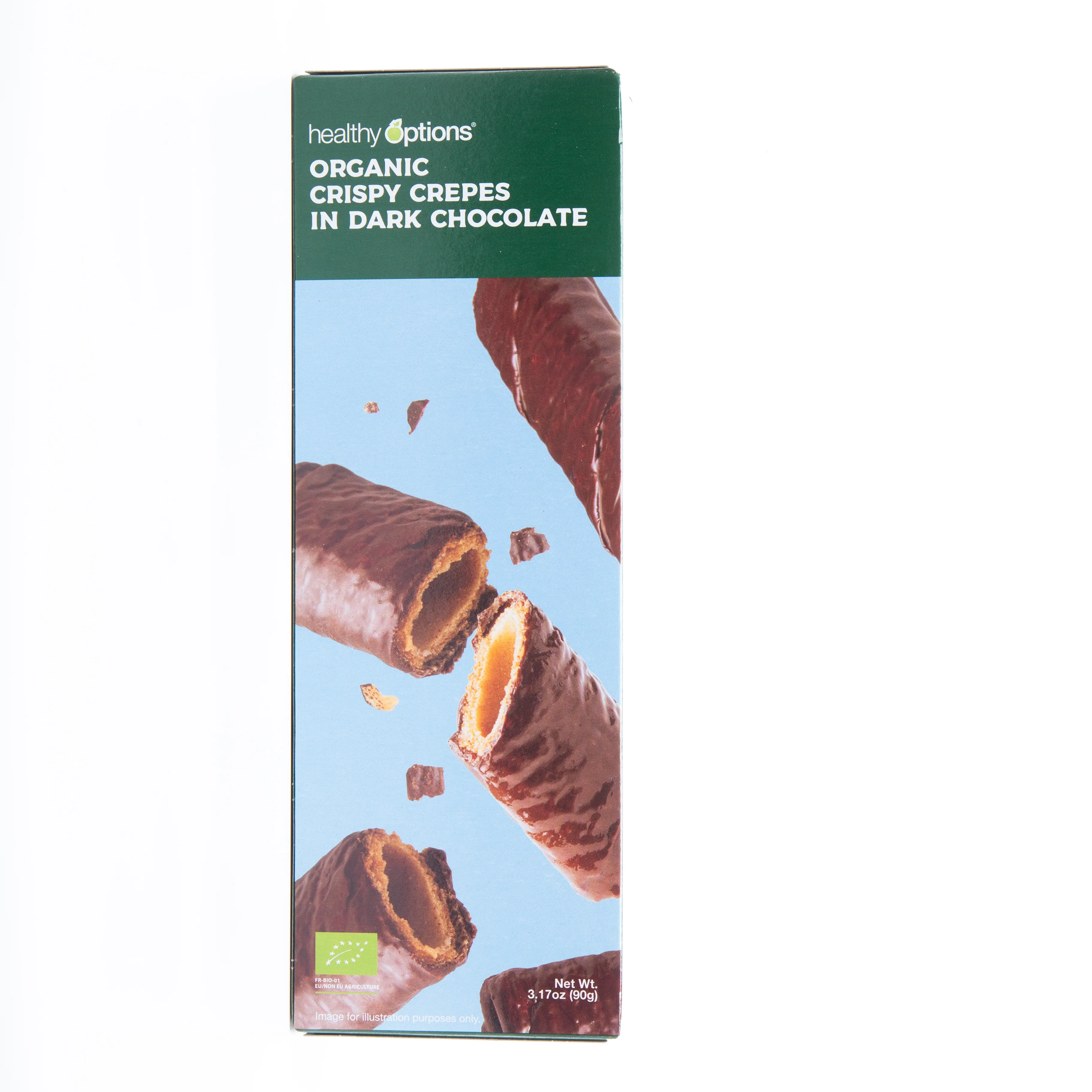 Healthy Options Organic Dark Chocolate Crispy Crepes 90g - Image 5