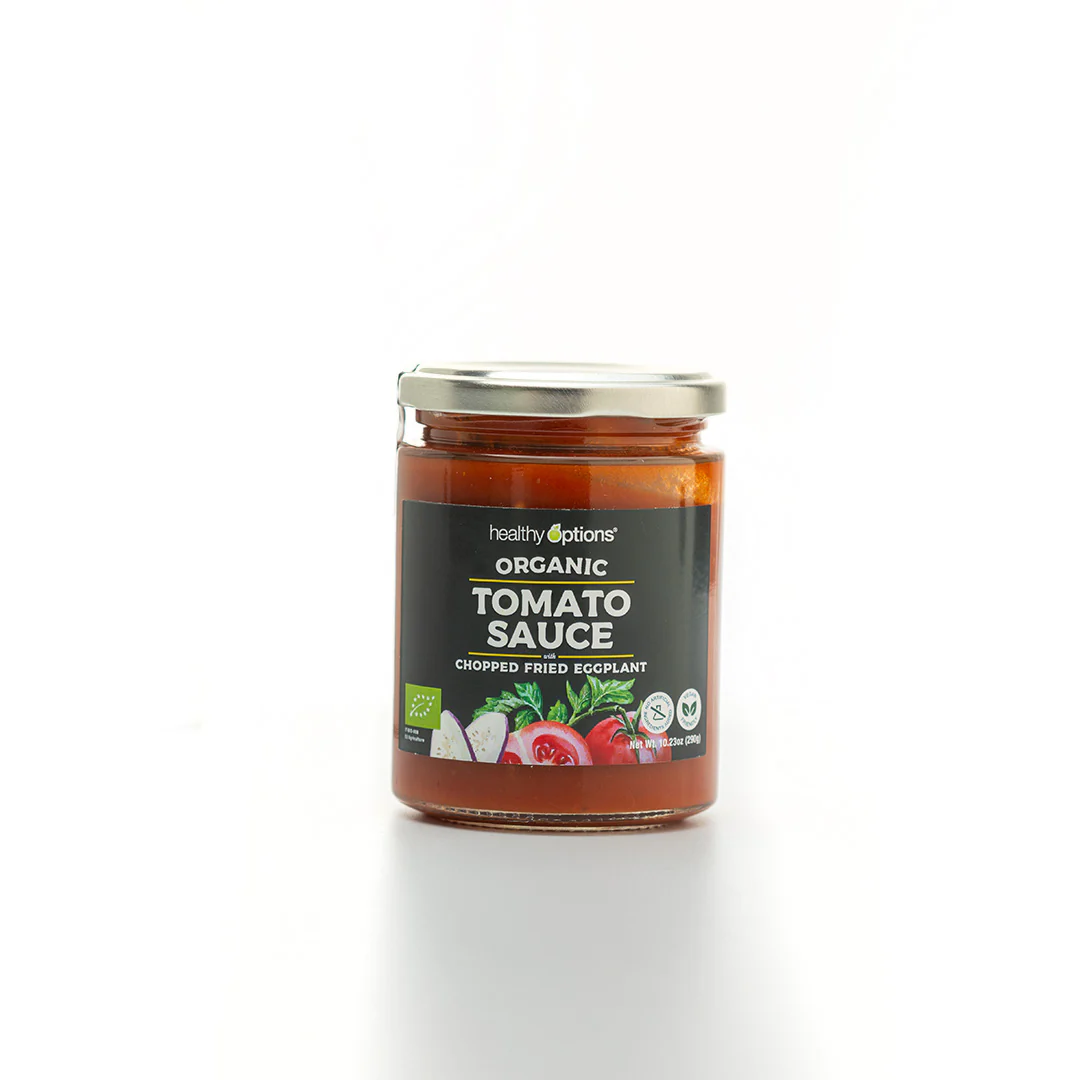 Healthy Options Organic Fried Eggplant Tomato Sauce 290g