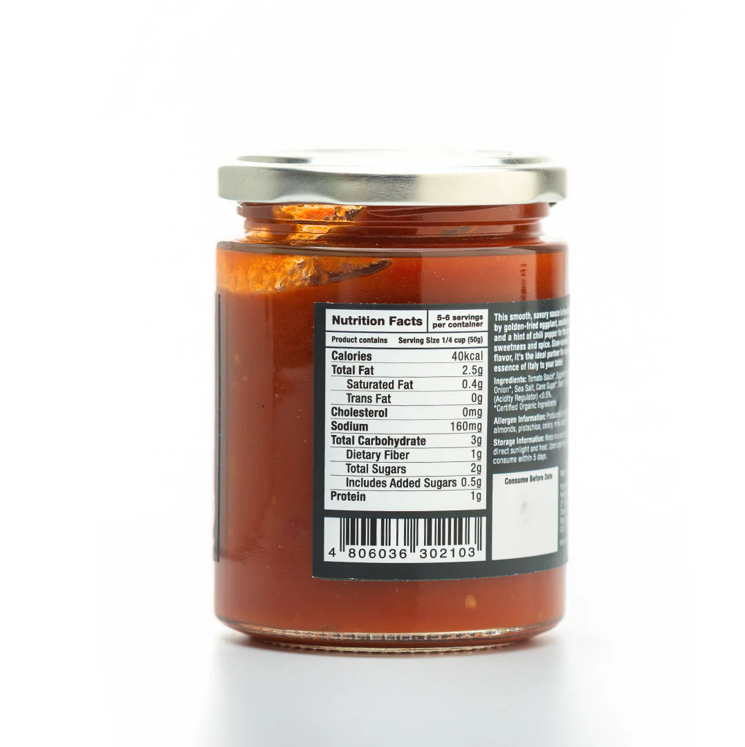 Healthy Options Organic Fried Eggplant Tomato Sauce 290g - Image 2