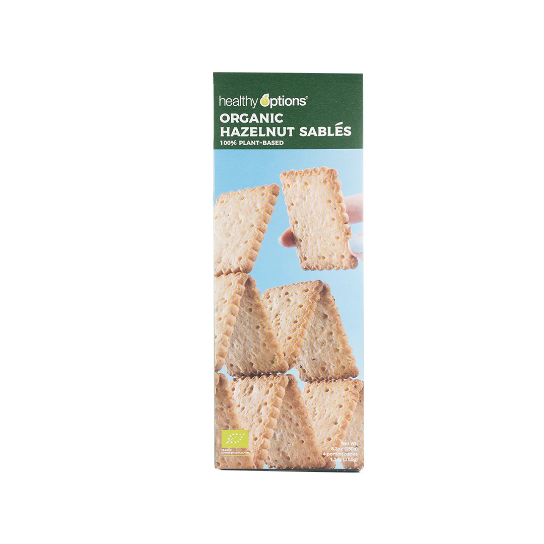 Healthy Options Organic Hazelnut Sablés 150g - Image 4