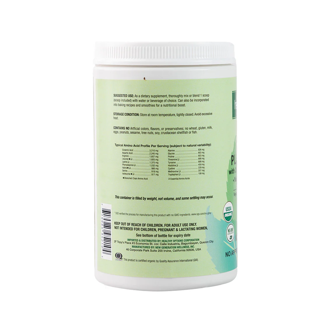 Healthy Options Organic Plant Protein Powder Chocolate 410g - Image 3