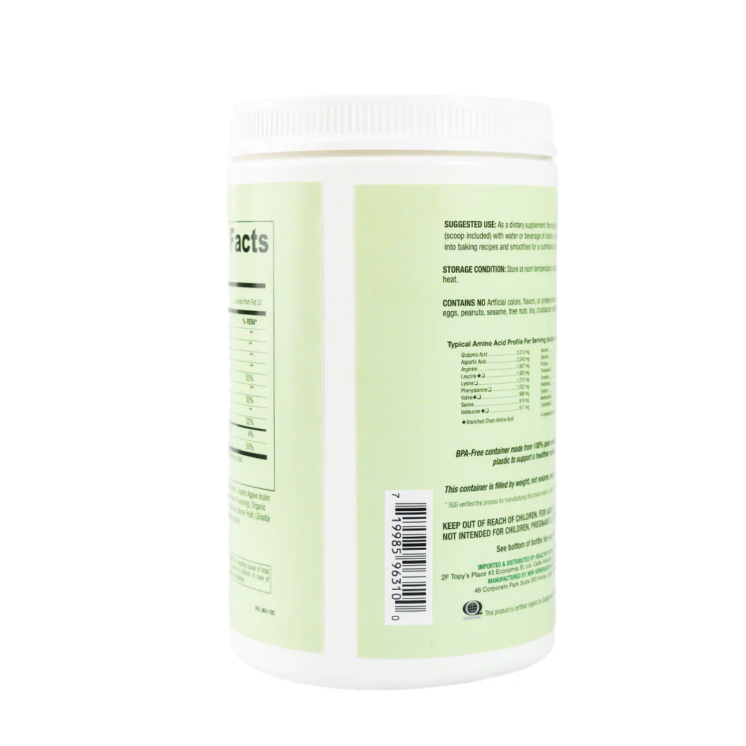Healthy Options Organic Plant Protein Powder Vanilla 380g - Image 3