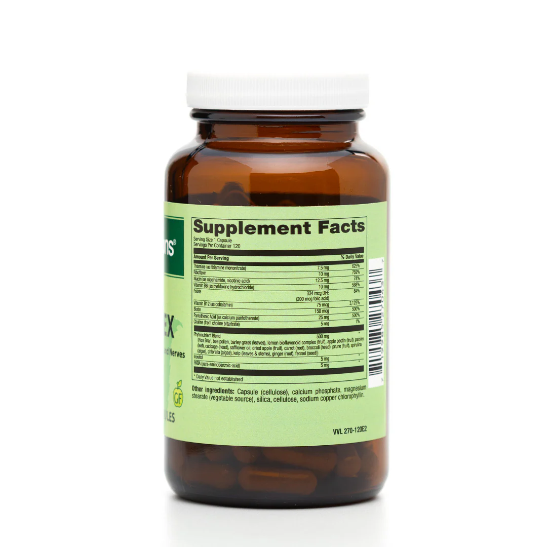 Healthy Options Phytonutrient Based B Complex 120 Capsules - Image 3
