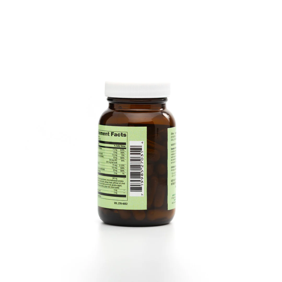 Healthy Options Phytonutrient Based B Complex 60 Capsules - Image 3