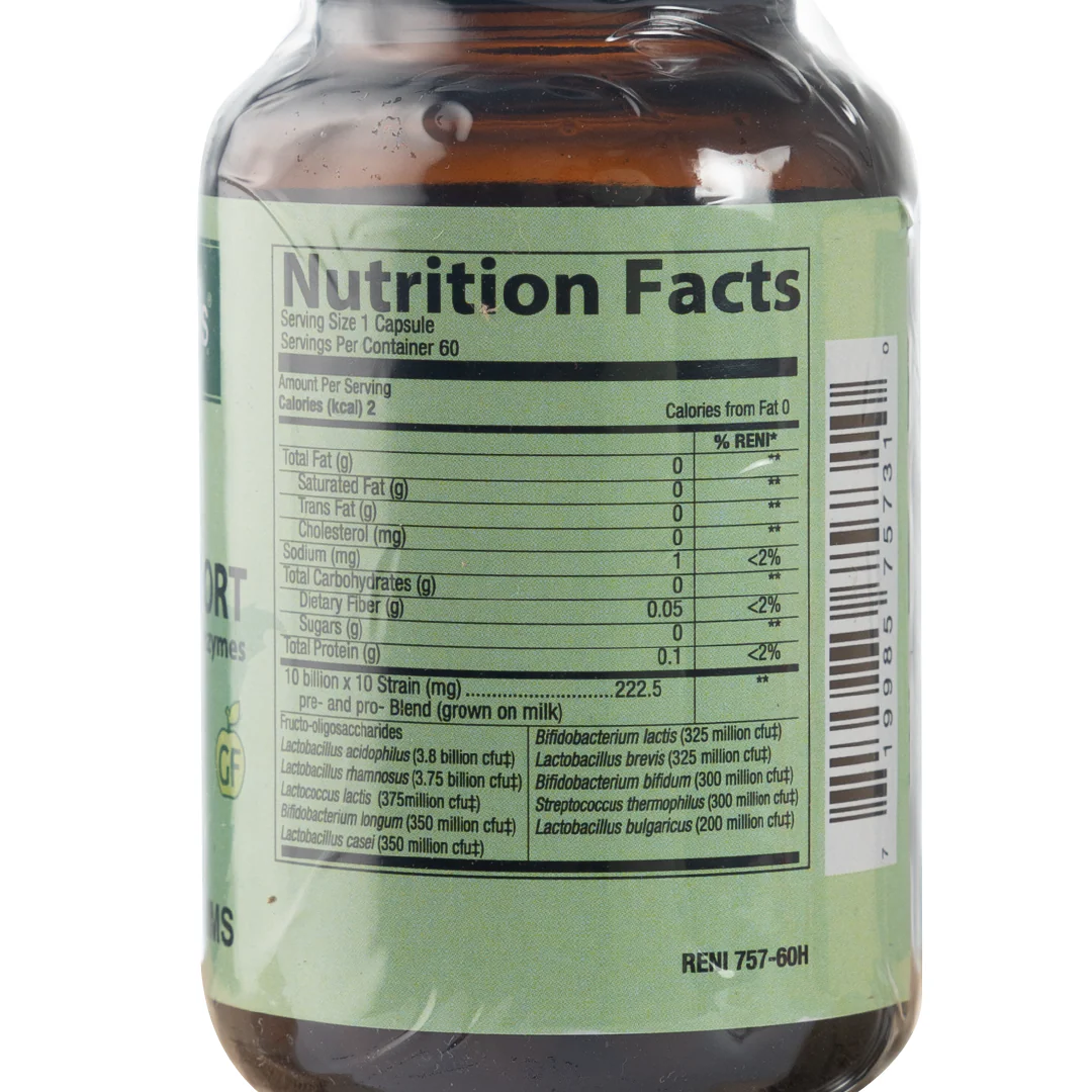 Healthy Options Probiotic Digestive Support 60 Capsules - Image 2