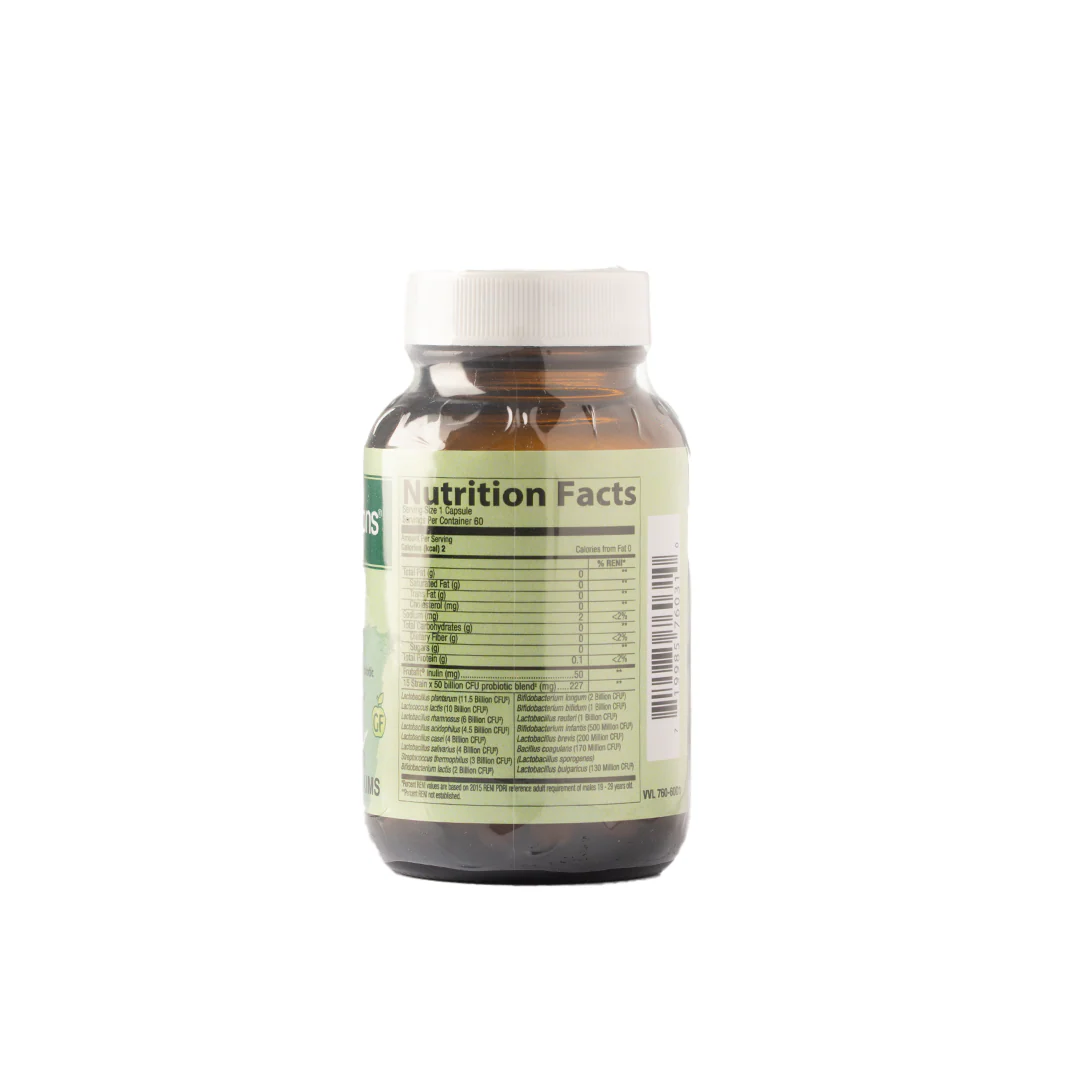 Healthy Options Probiotic Support 50 Billion CFU with Prebiotics 60 Capsules - Image 2