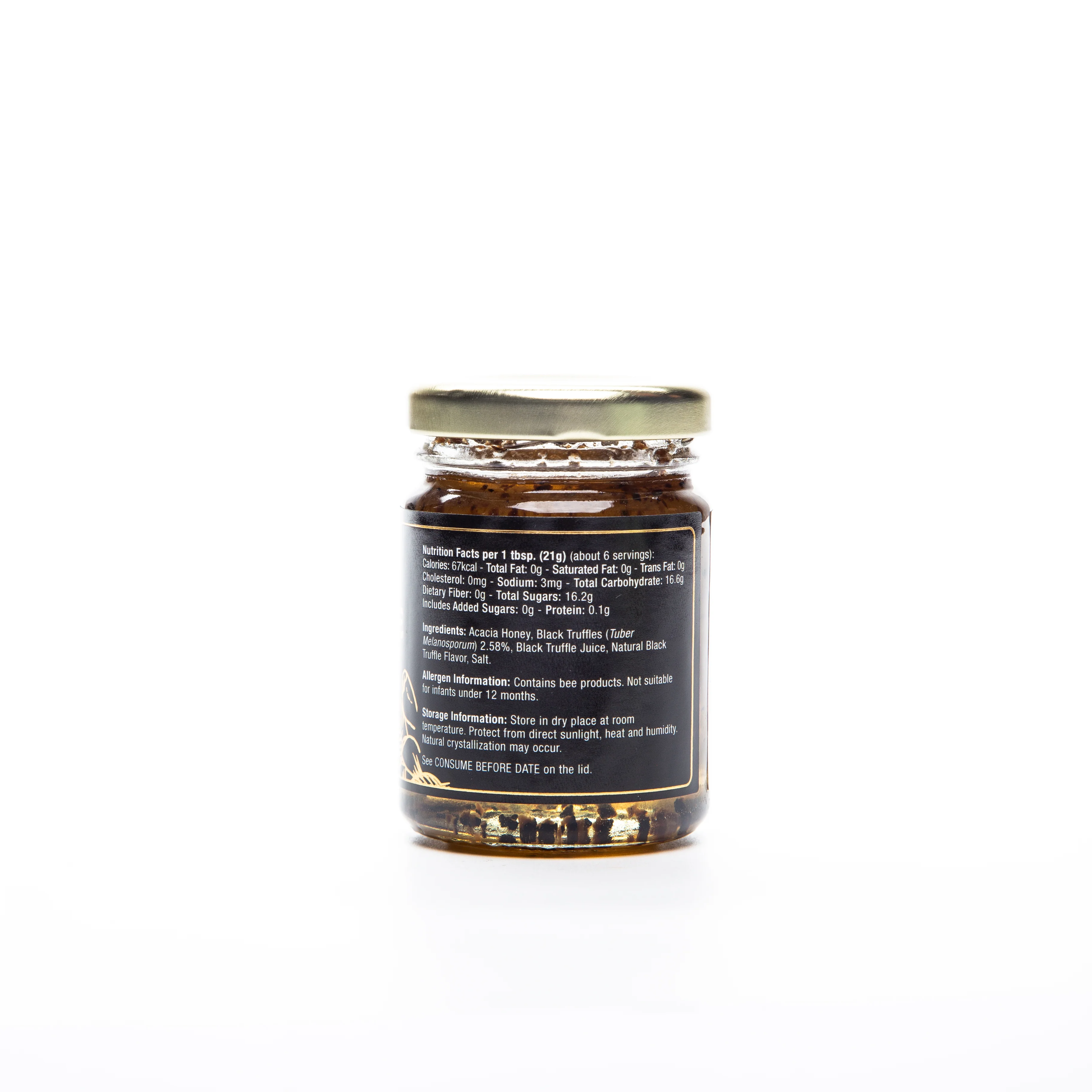 Healthy Options Raw Truffle Honey 125g - Image 3