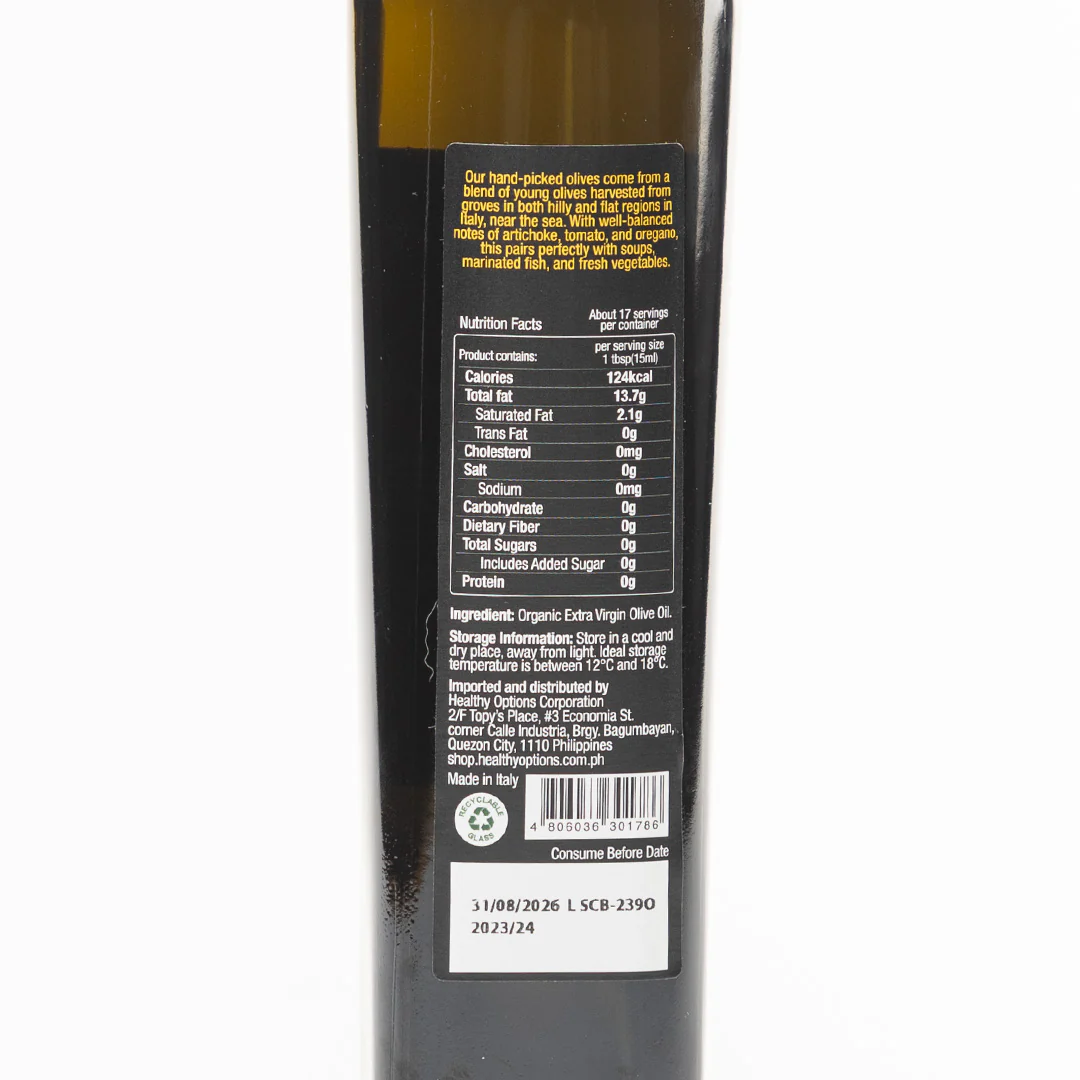 Healthy Options Selezione Romeo Extra Virgin Olive Oil 251ml - Image 2