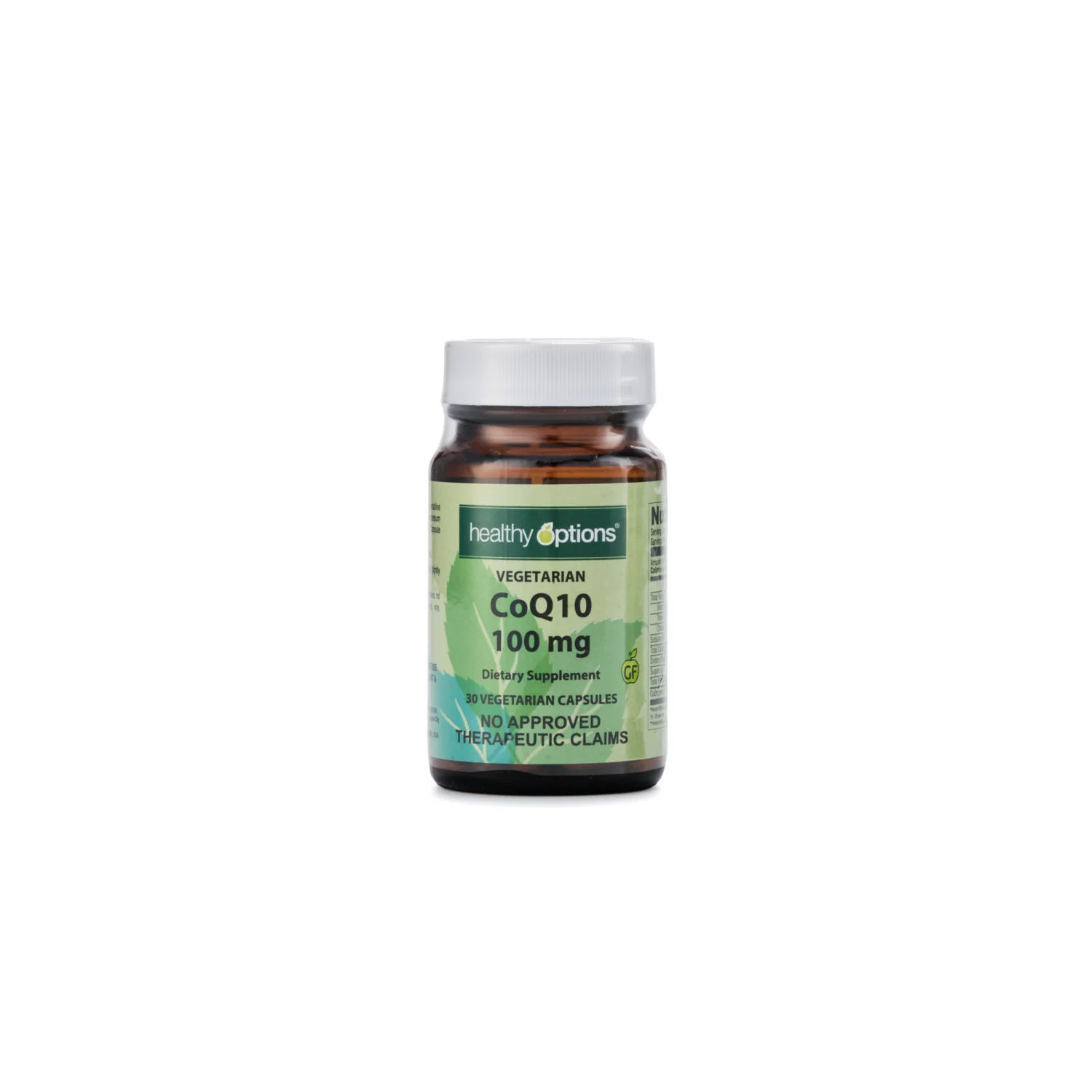 Healthy Options Vegetarian CoQ10 100mg 30 Capsules