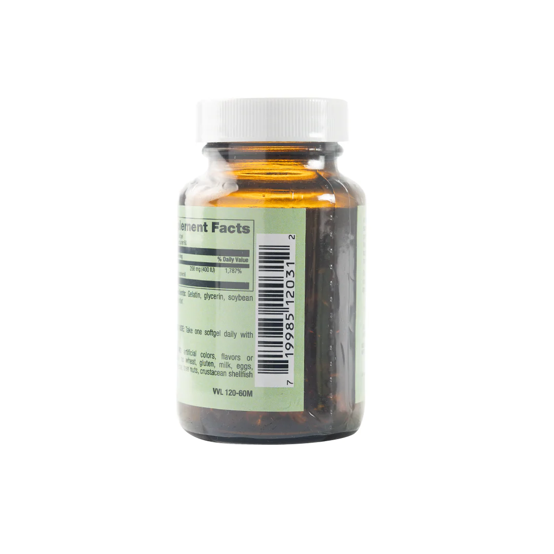 Healthy Options Vitamin E 400IU 60 Softgels - Image 3