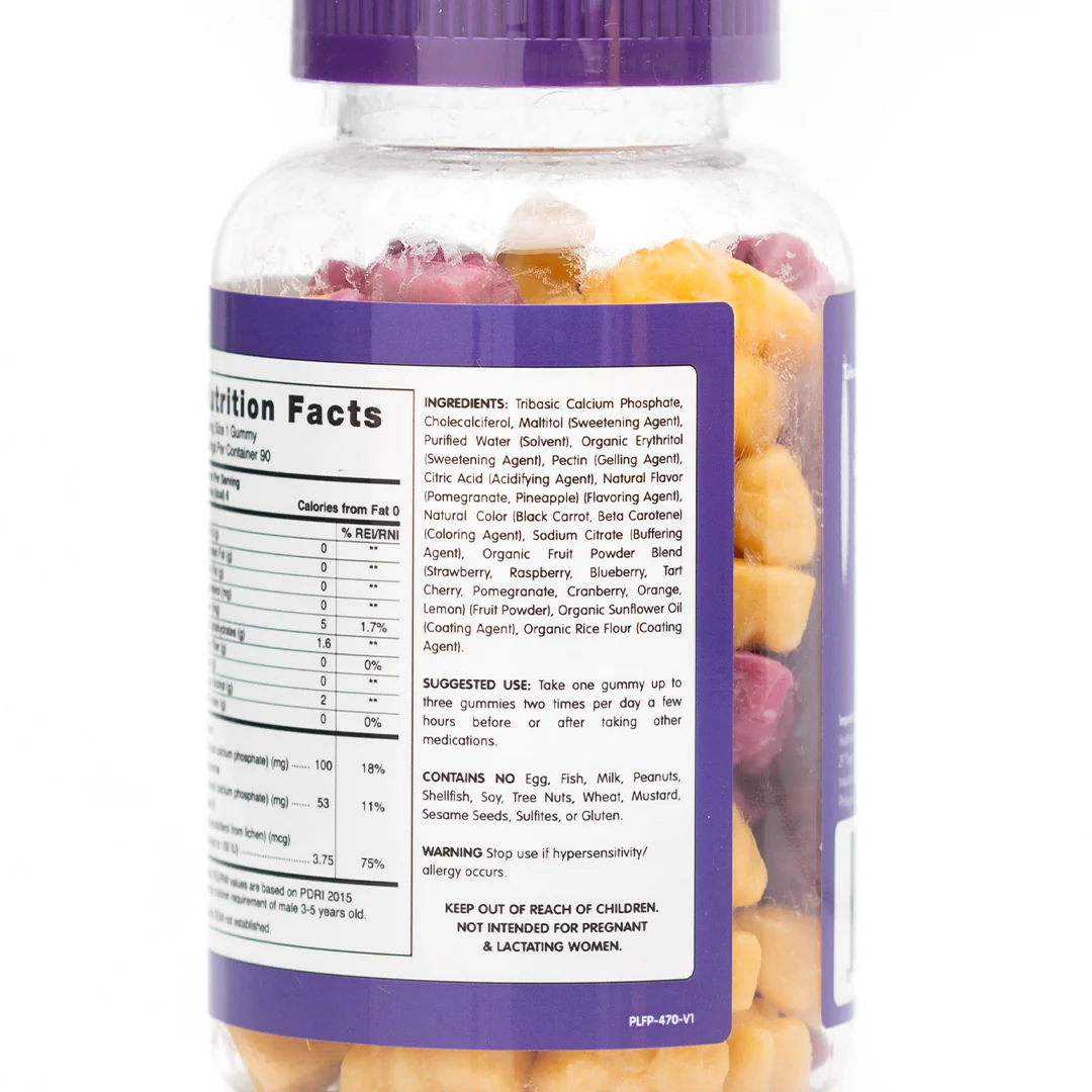 Herbaland Kids Calcium D3 90 Gummies - Image 3