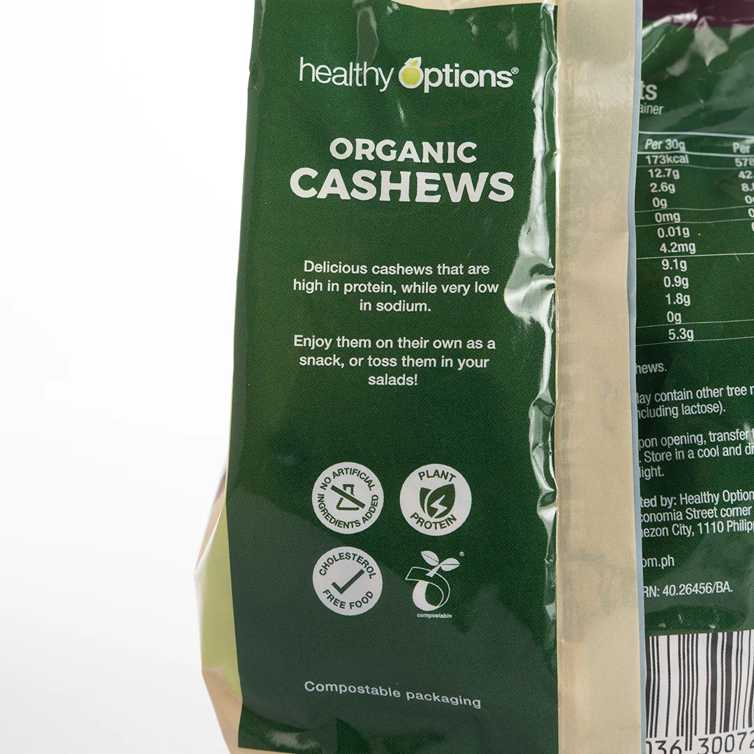 Healthy Options Organic Cashews 200g - Image 4