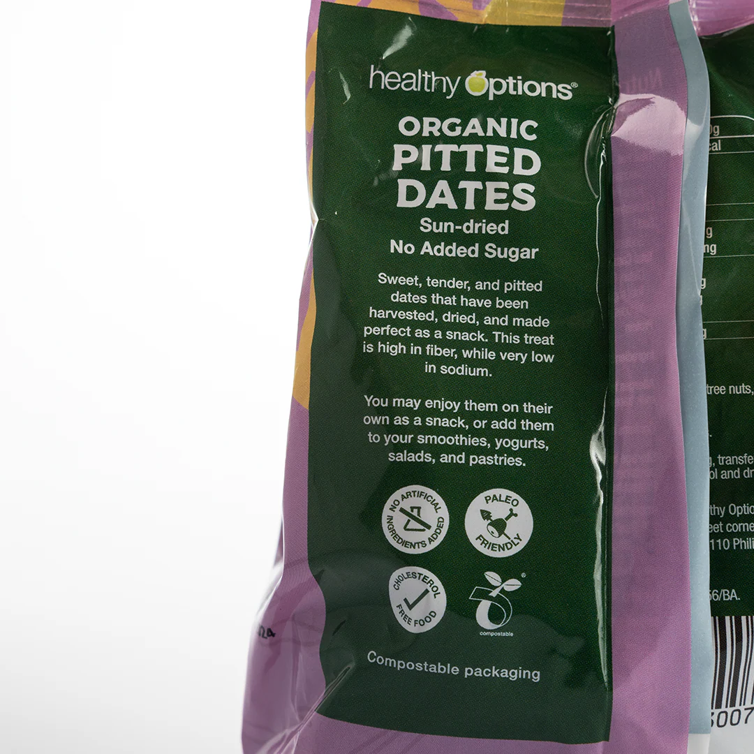 Healthy Options Organic Pitted Dates 200g - Image 4