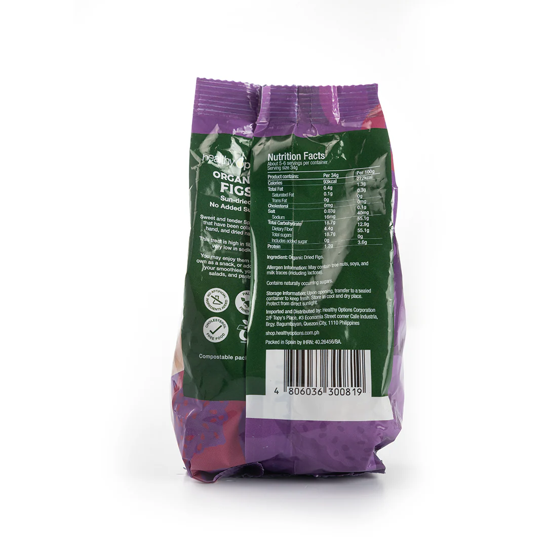Healthy Options Organic Figs 200g - Image 4