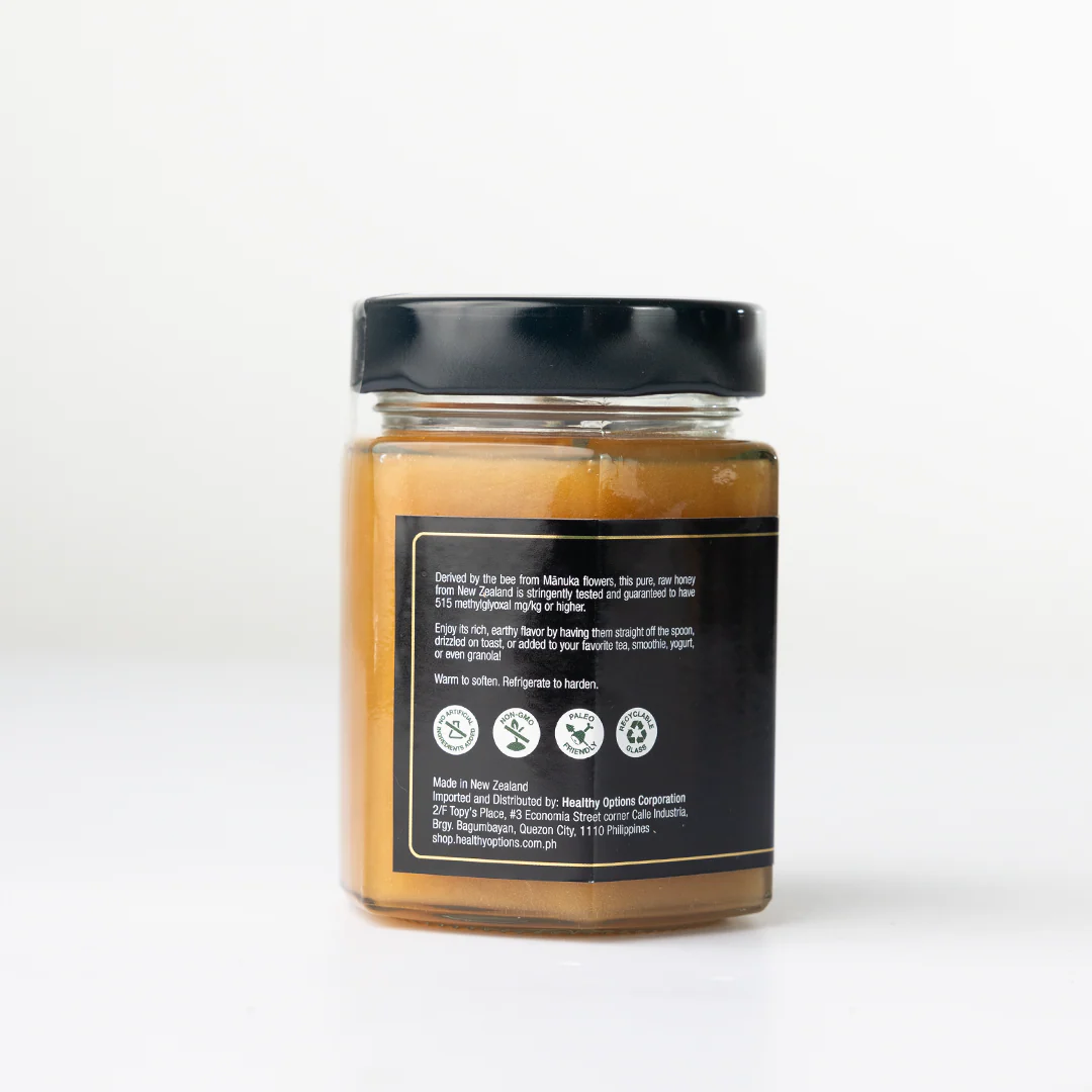 Healthy Options Manuka Honey MGO 515+ 225g - Image 4