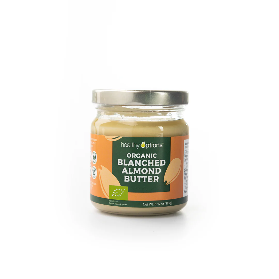 Healthy Options Organic Blanched Almond Butter 175g