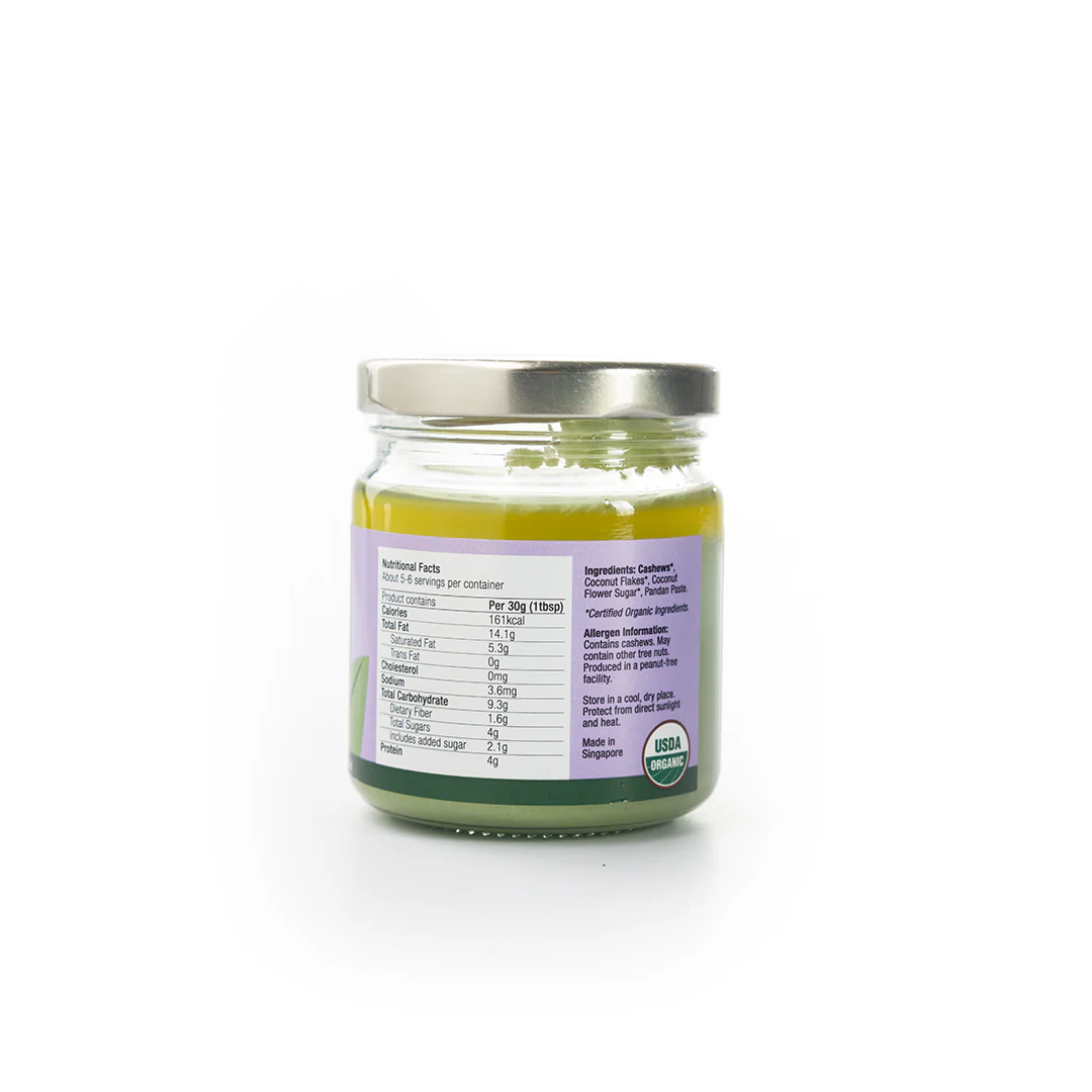 Healthy Options Organic Vegan Pandan Kaya 175g - Image 4