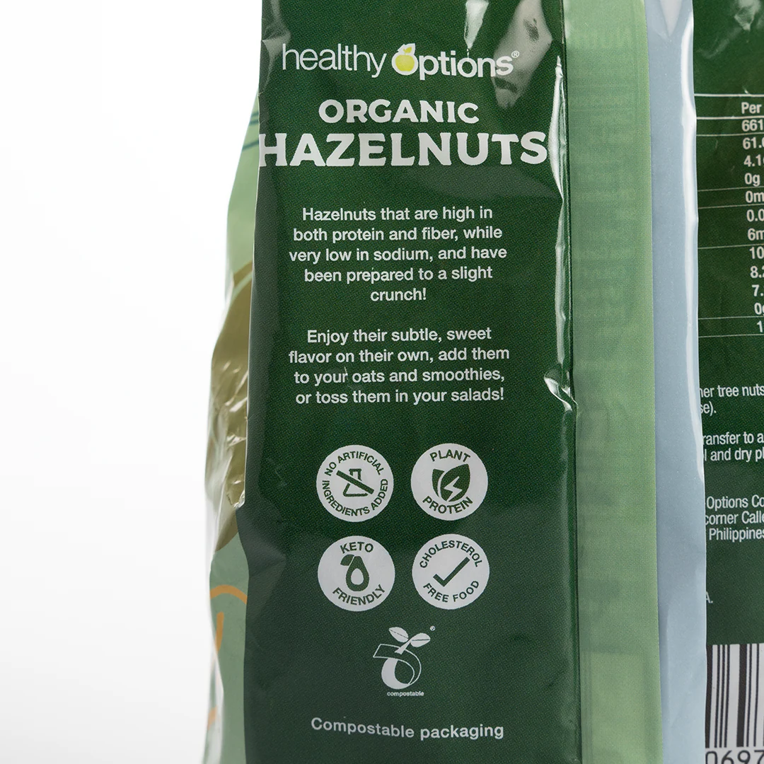 Healthy Options Organic Hazelnuts 200g - Image 4