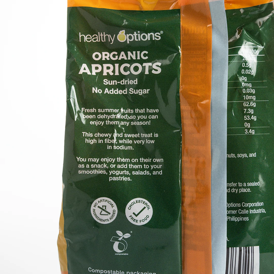 Healthy Options Organic Apricots 200g - Image 4