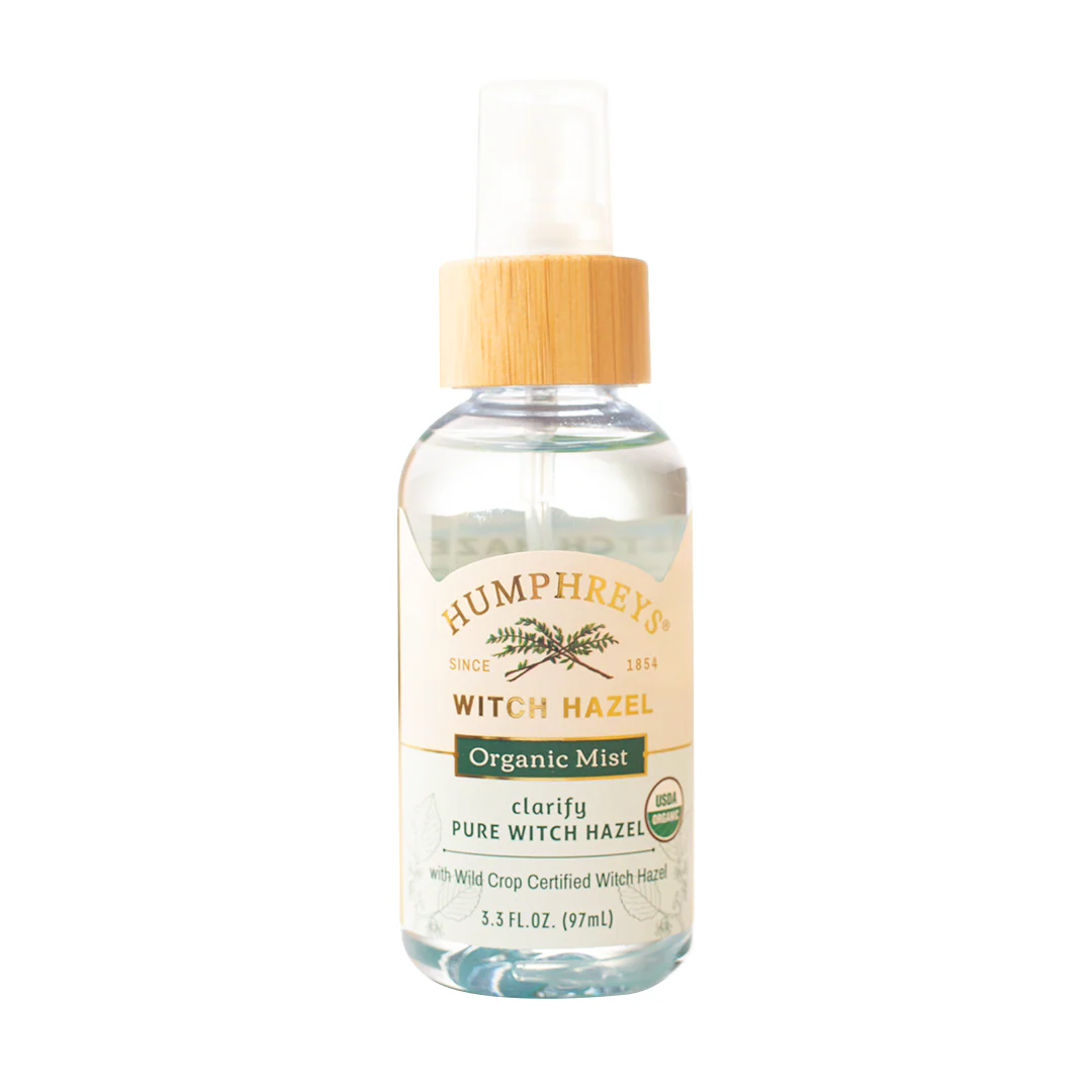 Humphreys Witch Hazel Organic Toner Mist Clarify Pure Witch Hazel 97ml