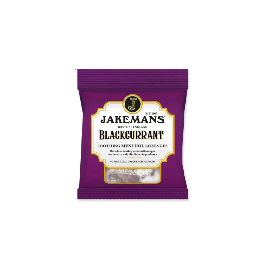 Jakemans Blackcurrant Menthol Lozenges 73g
